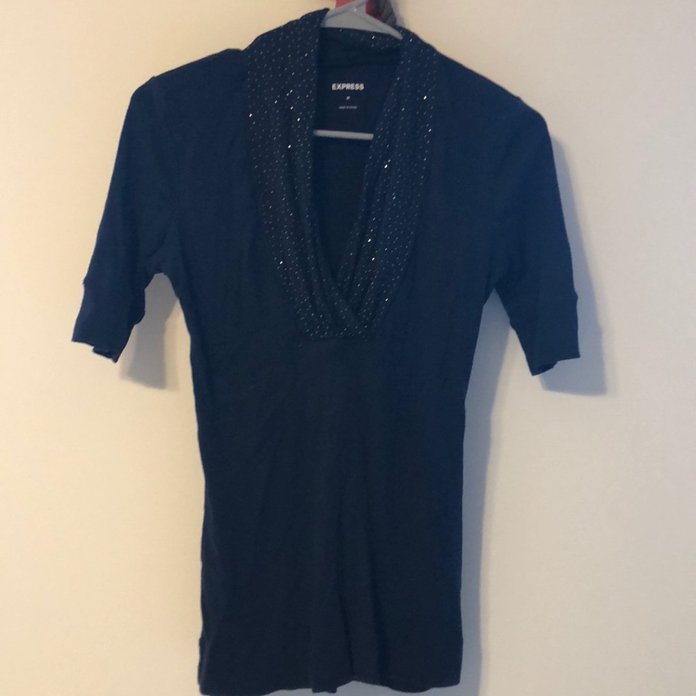 V-neck sweater